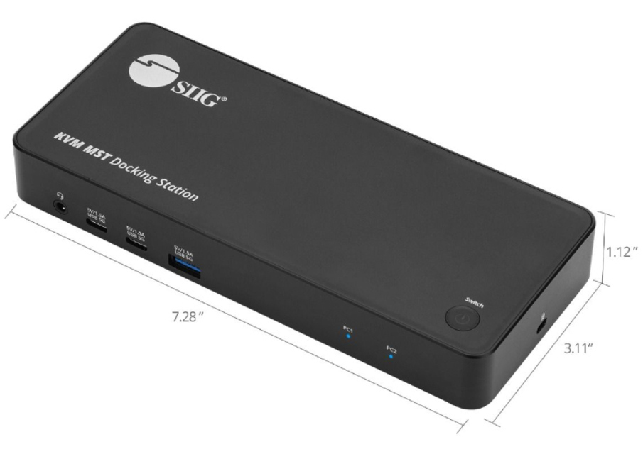 SCOPRI LE OFFERTE ONLINE SU Docking Station USB-C per Tre Monitor - Dock USB C Triplo HDMI/DP 4K Hub a 5 Porte GbE PD 100W, Compatibile TB3 e 4 [116E-USBC-DOCK SCOPRI LE OFFERTE ONLINE SU Docking Station USB-C per Tre Monitor - Dock USB C Triplo HDMI/DP 4K Hub a 5 Porte GbE PD 100W, Compatibile TB3 e 4 [116E-USBC-DOCK